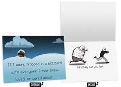 NSFW Holiday Greeting Card Bundle - 4 pack